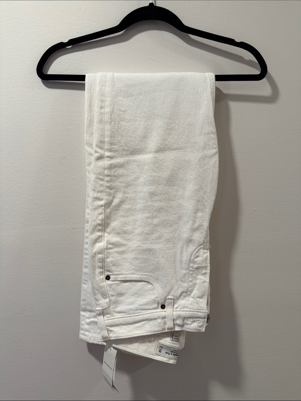 Abercrombie The 90s Straight Mid Rise Curve Love Sz 25 Long